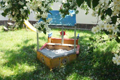 Schüttübungs-Reich - Sandkasten voraus